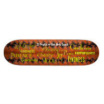 Doce frutas monopatín personalizado
