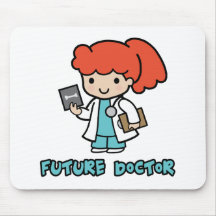 Doctor (chica) tapetes de ratón