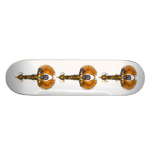 Doctor de bruja caduceo tablas de patinar