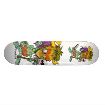 Doctor de bruja patineta personalizada