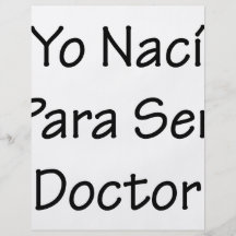 Doctor de Yo Naci Para Ser Tarjetas Publicitarias