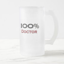 Doctor del 100 por ciento taza de café