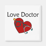 Doctor del amor imán de nevera