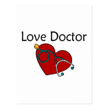 Doctor del amor tarjeta postal