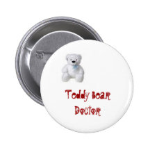 Doctor del oso de peluche pin