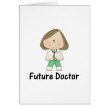 doctor futuro (chica) tarjeton