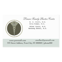 Doctor Office y cita Plantillas De Tarjetas Personales