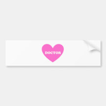 Doctor Pegatina De Parachoque