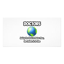 Doctores… que hacen el mundo un mejor lugar tarjeta personal