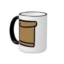 Documento del certificado taza