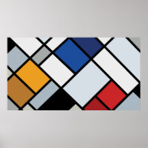 Doesburg - Contra-Composición de disonancias Poster