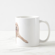 dog - golden retriever tazas de café