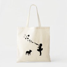 Dogo francés bolsa de mano