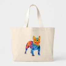 Dogo francés bolsas de mano