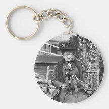 Dogo francés del campeón, los años 20 llavero personalizado