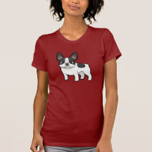 Dogo francés del dibujo animado camisetas
