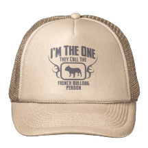 Dogo francés gorro de camionero
