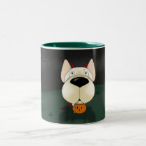 Dogo francés Halloween tazas