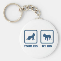 Dogo francés llaveros personalizados