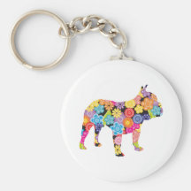 Dogo francés llaveros personalizados