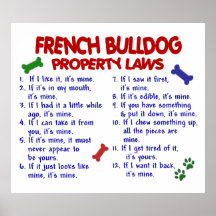 DOGO FRANCÉS PL2 POSTERS