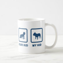 Dogo francés taza de café