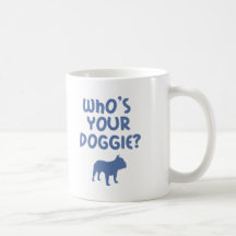 Dogo francés taza de café