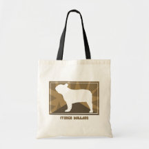 Dogo francés terroso bolsas