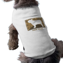 Dogo francés terroso camisa de perro