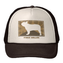 Dogo francés terroso gorra