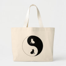 Dogo francés Yin Yang Bolsa