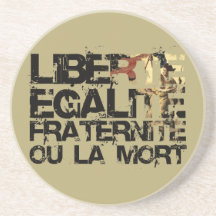 ¡Doin él la manera francesa! Posavasos Personalizados