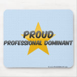 Dominante profesional orgulloso alfombrilla de ratones
