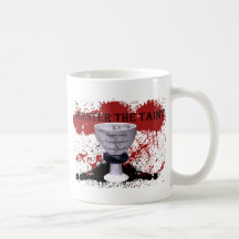 Domine la corrupción taza de café