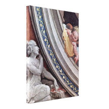 Domingo di Pace Beccafumi - detalle de Justitia Impresiones En Lienzo Estiradas