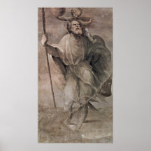 Domingo di Pace Beccafumi - St Christopher Poster