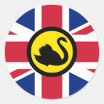 Dominio de Westralia (movimiento) de la secesión,  Pegatinas Redondas