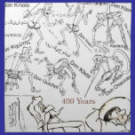 DON QUIJOTE en la traducción - 400 años, Cervantes servilletas