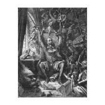 Don Quijote Impresiones En Lienzo Estiradas