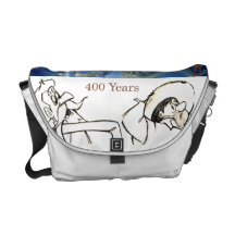 DON QUIJOTE + SANCHO IVth. CENTENARIO de Cervantes Bolsa De Mensajeria
