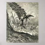 Don Quijote y los molinoes de viento Posters