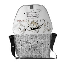 DON QUIXOTE& SANCHO Vth. Centenario, por Cervantes Bolsas De Mensajeria