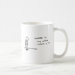 Donde está mi taza del carácter del café w