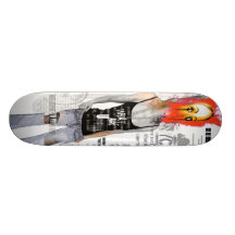 ¿dónde está usted? patineta personalizada