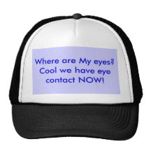 ¿Dónde están mis ojos? ¡Fresco AHORA tenemos conta Gorras
