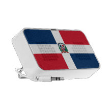 Doodle de la bandera de la República Dominicana iPhone Altavoces