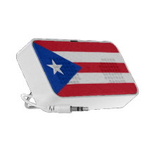 Doodle de la bandera de Puerto Rico iPhone Altavoces
