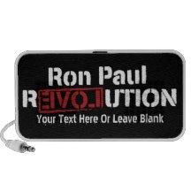 Doodle de la revolución de Ron Paul Mini Altavoz