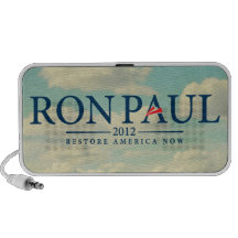 Doodle de Ron Paul 2012 Altavoz De Viajar