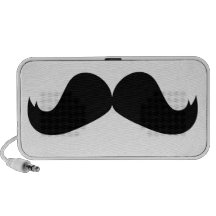 Doodle del bigote iPod altavoz